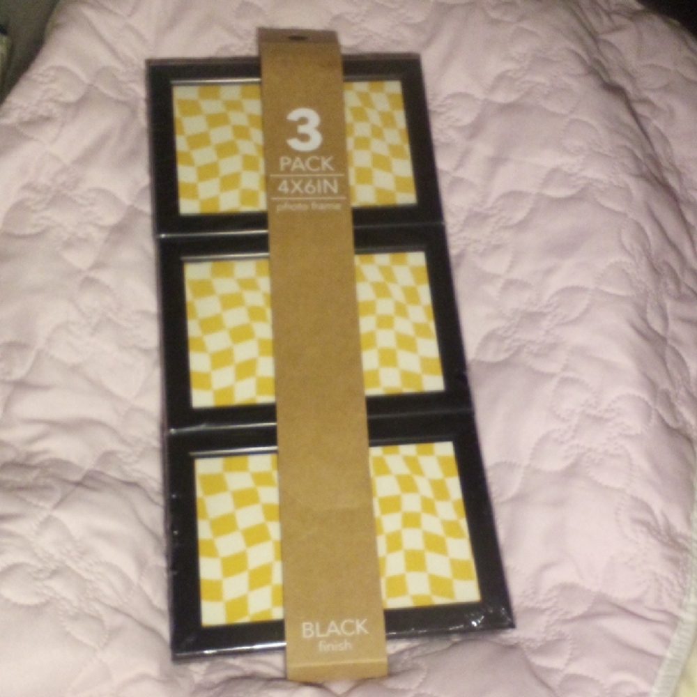 Black Picture Frame Set - 3 Pack